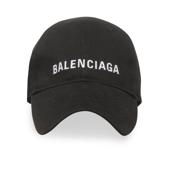 Balenciaga Black Baseball Cap - Picture 1 of 2